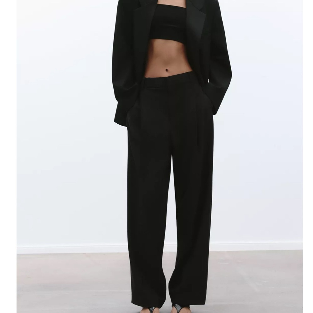 Zara Black Women's Trousers